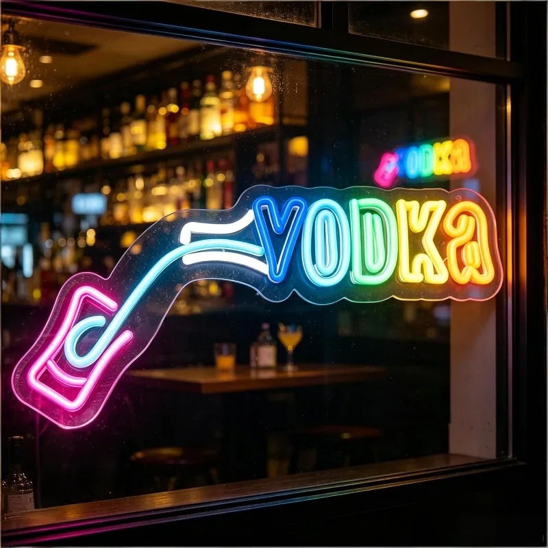酒瓶ledネオンサイン、usb電源装飾ネオンライト、バーパーティー、自宅リビングルーム、ドリンクをテーマにした壁やテーブルの装飾に