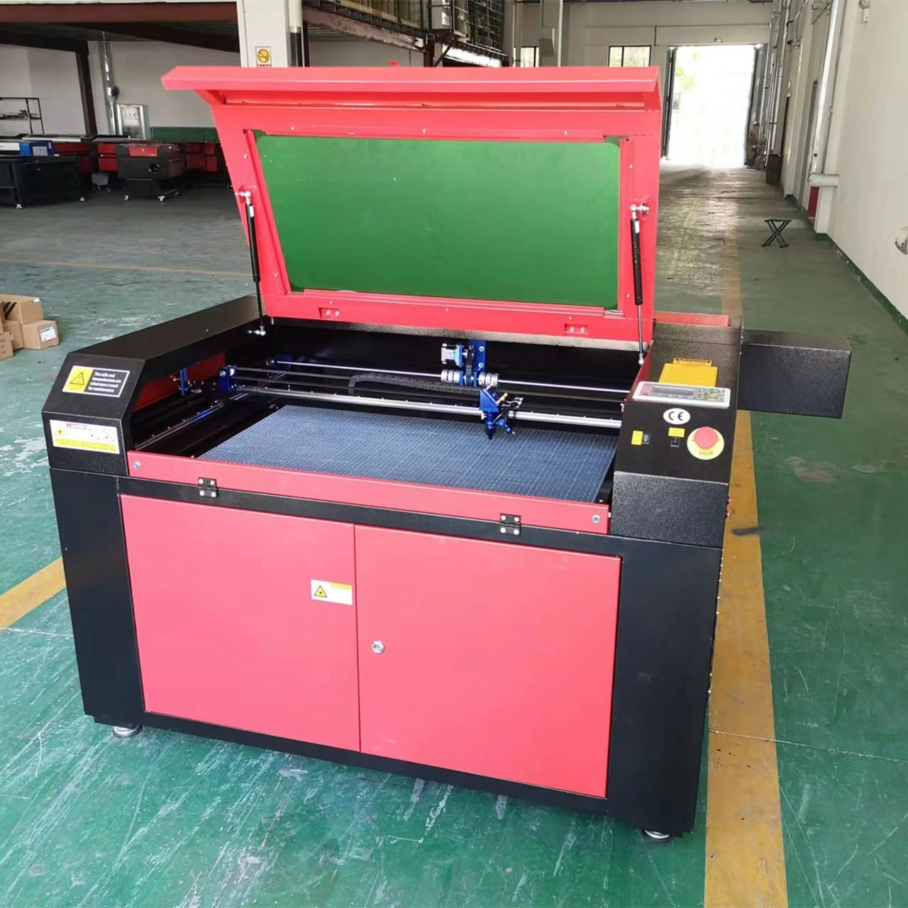 9060 100W Laser Engraver Cutter Co2  Cutting Machines Manufacturer For Non-metal Wood Plywood