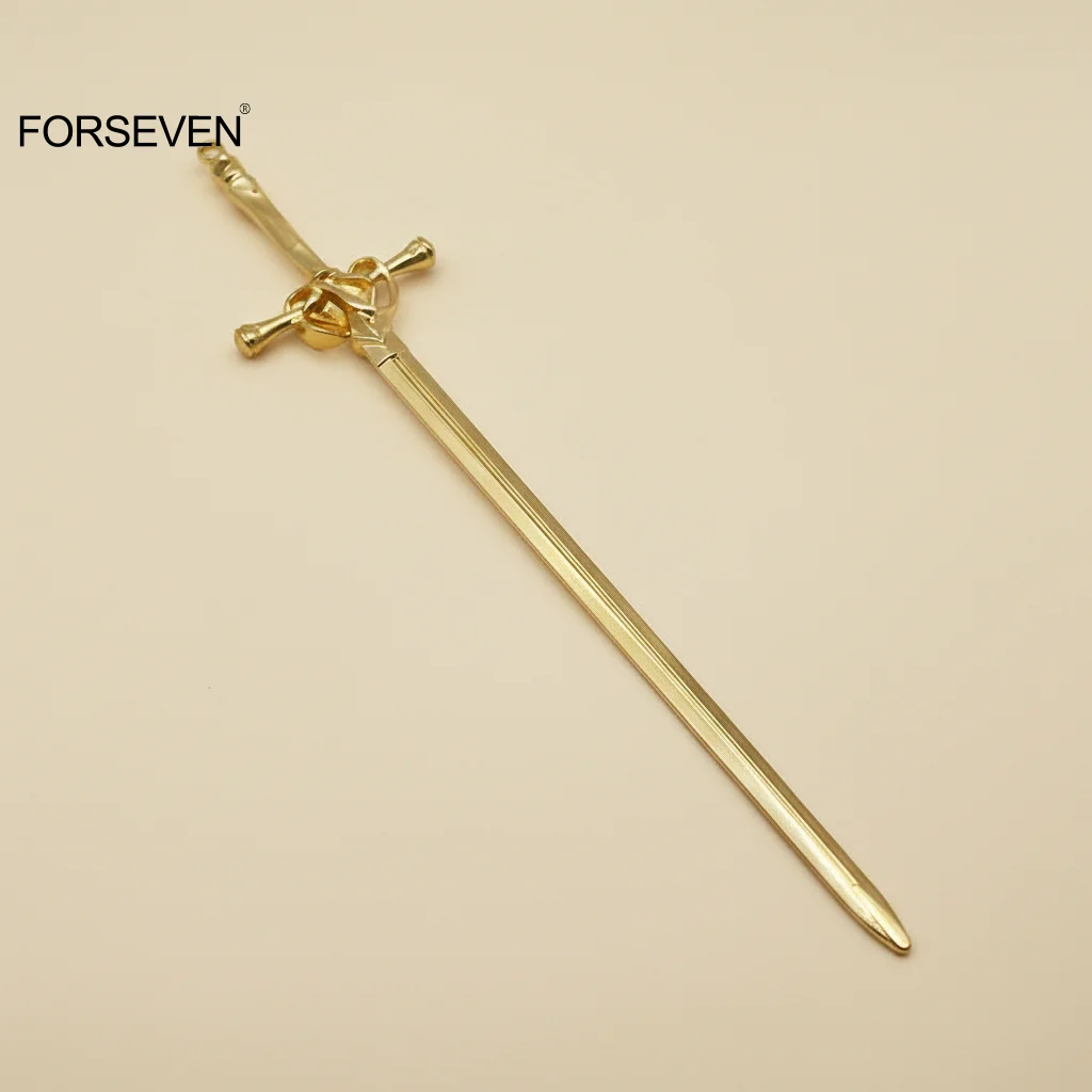 

Новая заколка для волос в китайском стиле Ханьфу: шпилька-меч из сплава, длинная заколка-меч для волос