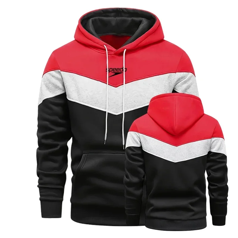 

The new trend of men's sweatshirts for autumn and winter 2025: Fashionable striped sweatshirts for daily casual sports hooded sw