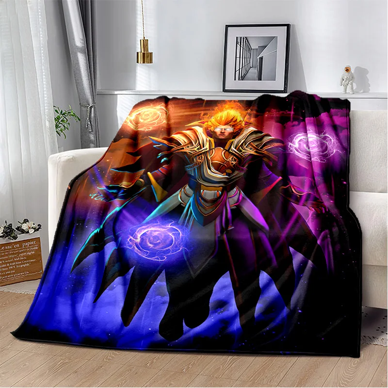 3D Classics Game Dota2  Gamer Blanket,Soft Throw Blanket for Home Bedroom Bed Sofa Picnic Travel Office Rest Cover Blanket Kids