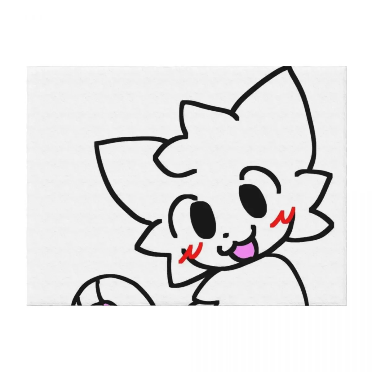 Boykisser Happy Paw Throw Blanket Decorative Beds Bed Fashionable Summer Beddings anime Blankets