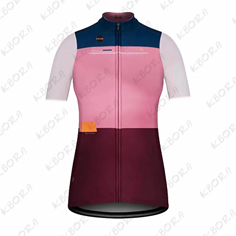 KBORA 2024 New Women Clothing  Short Sleeve Cycling Jersey Set Sports Outfit Bike Clothing Kit Cyclist Bicycle Clothes