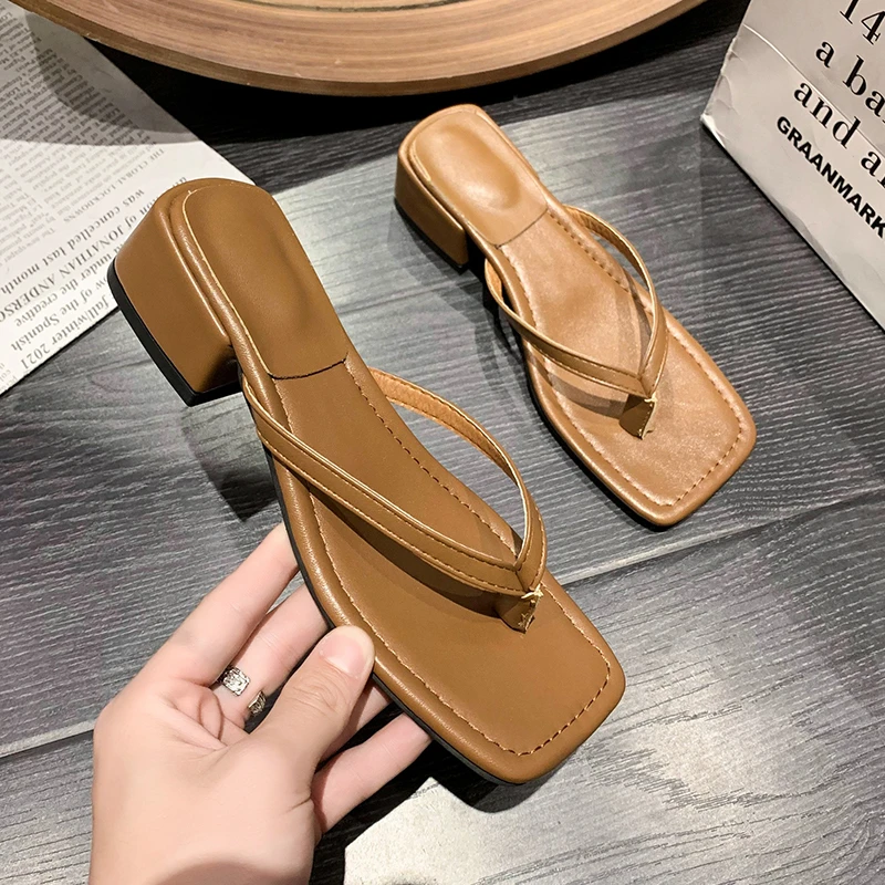 

Female Summer Sexy Heels Sandals Slides Ladies Shoes Fashion Women Pumps Flip Flops Luxury High Heels Slippers Shoes