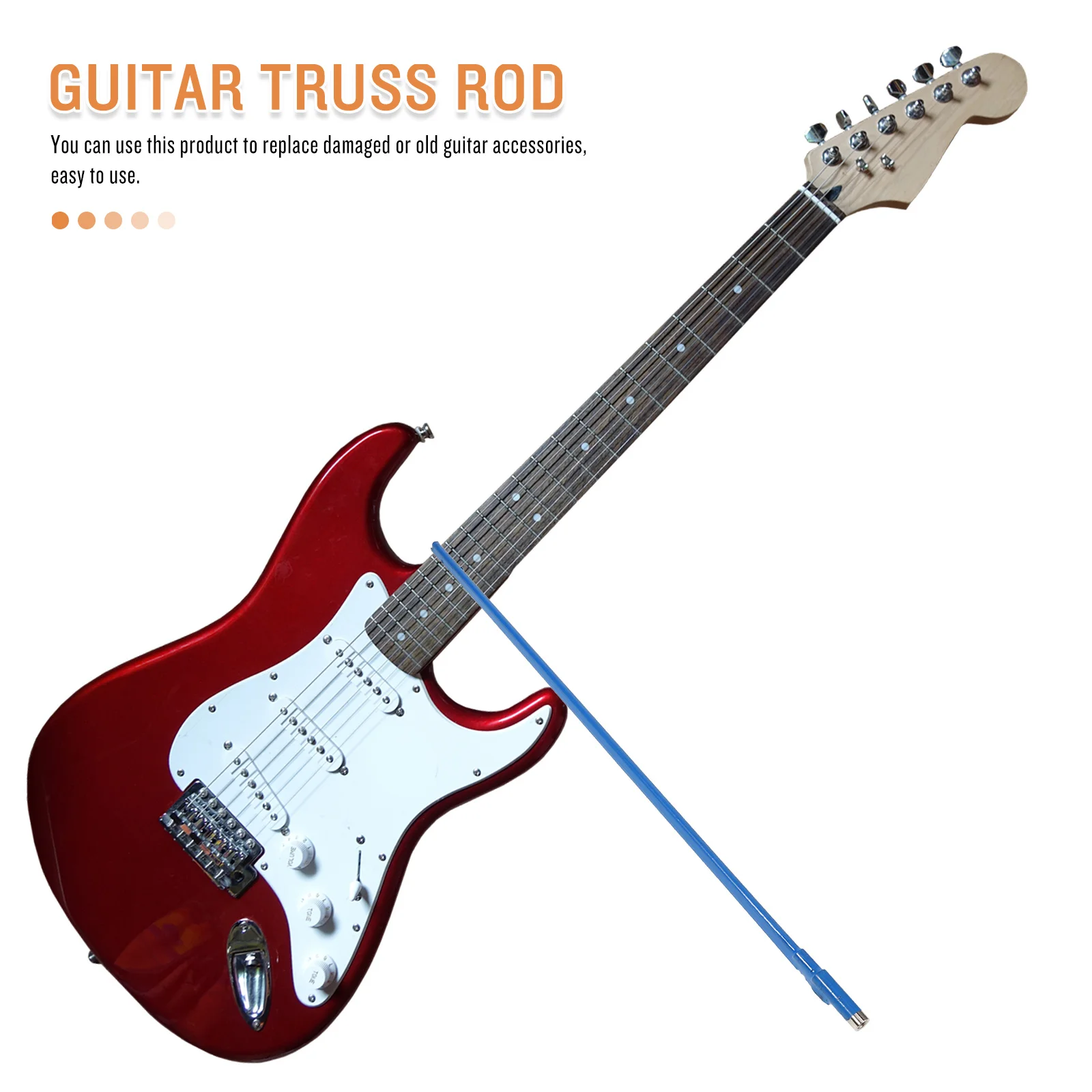 

Guitar Truss Rod Two Way Metal Neck Adjustment Lever Instrument Part Repair Tool Electric Guitar Accessories