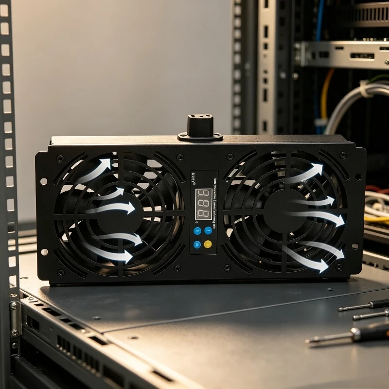 Industrial High Precision Cabinet Cooling Fan Intelligent Temperature Control Stepless Speed Regulation Silent Energy Saving