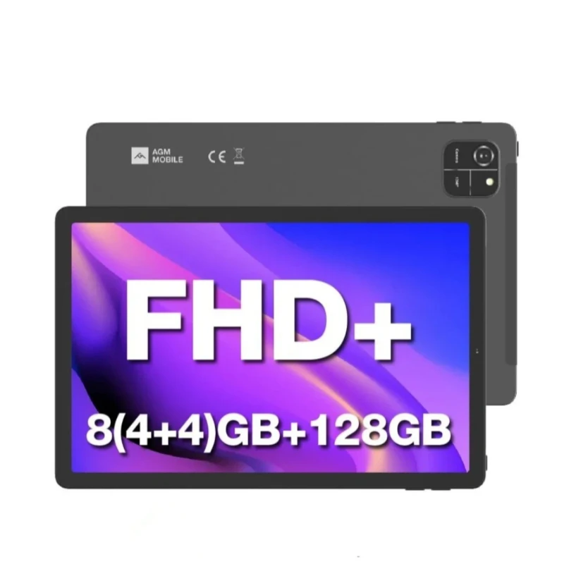 

AGM PAD T1 Tablet 10.95 inch 1200*1920 FHD+ Screen 8（4+4）GB RAM 128GB ROM 4G LTE Android 14 Unisoc T606 Tablets Widevine L1