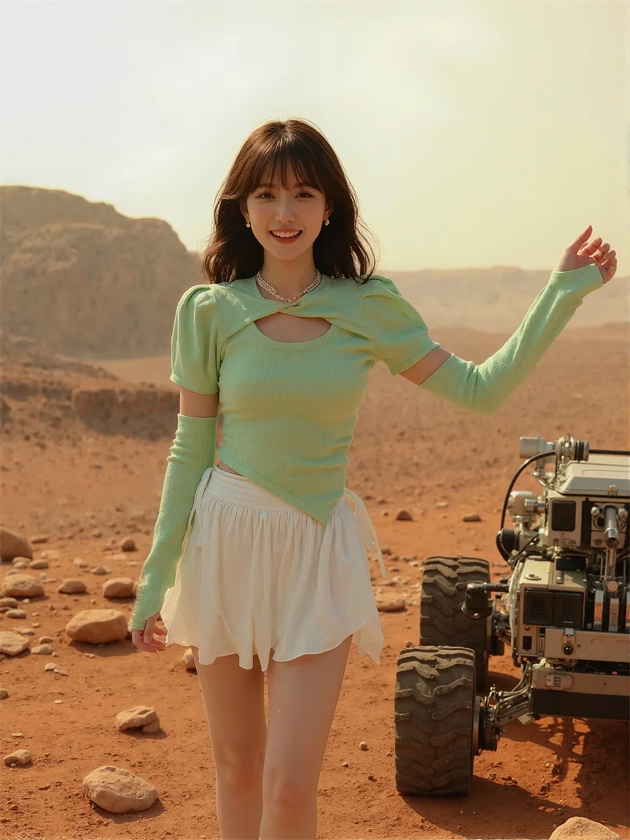 Damskie mini spódniczki z marszczeniami, plisowane, warstwowe, z wysokim stanem, jesienne, w paski, z falbanami, z siateczki, artystyczne, wygodne, w stylu uniwersyteckim.