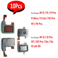 10Pcs，Earpiece Ear Sound Top Speaker Receiver Flex Replace Part For Xiaomi Mi 12s 12T 11T 11 11X Pro 12X 12 Lite 5G 11 Ultra 11i