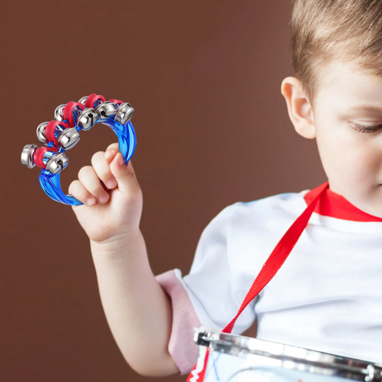 

8 pcs Wrist Ankle Bells Colorful Rhythm Shakers Musical Instrument For Adults Hand Bells Party Festival Accessories