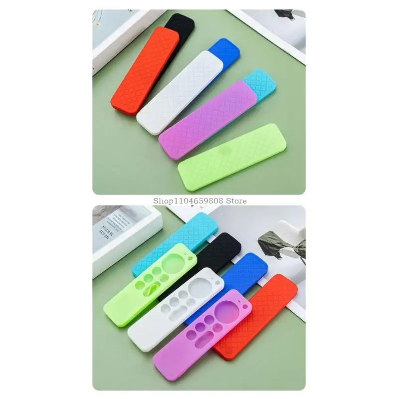 Glowing Silicone Protective Case For TV6 Remote Control Washable NonFade Material AntiSlip Grip Full Coverage Cover