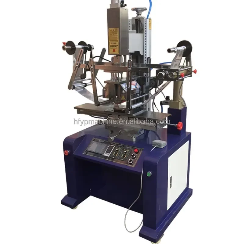Hot Stamping Machine for Plastic Metal Glass Ceramic Wood Materials Roller Model for Air Conditioner Panels and Appliance