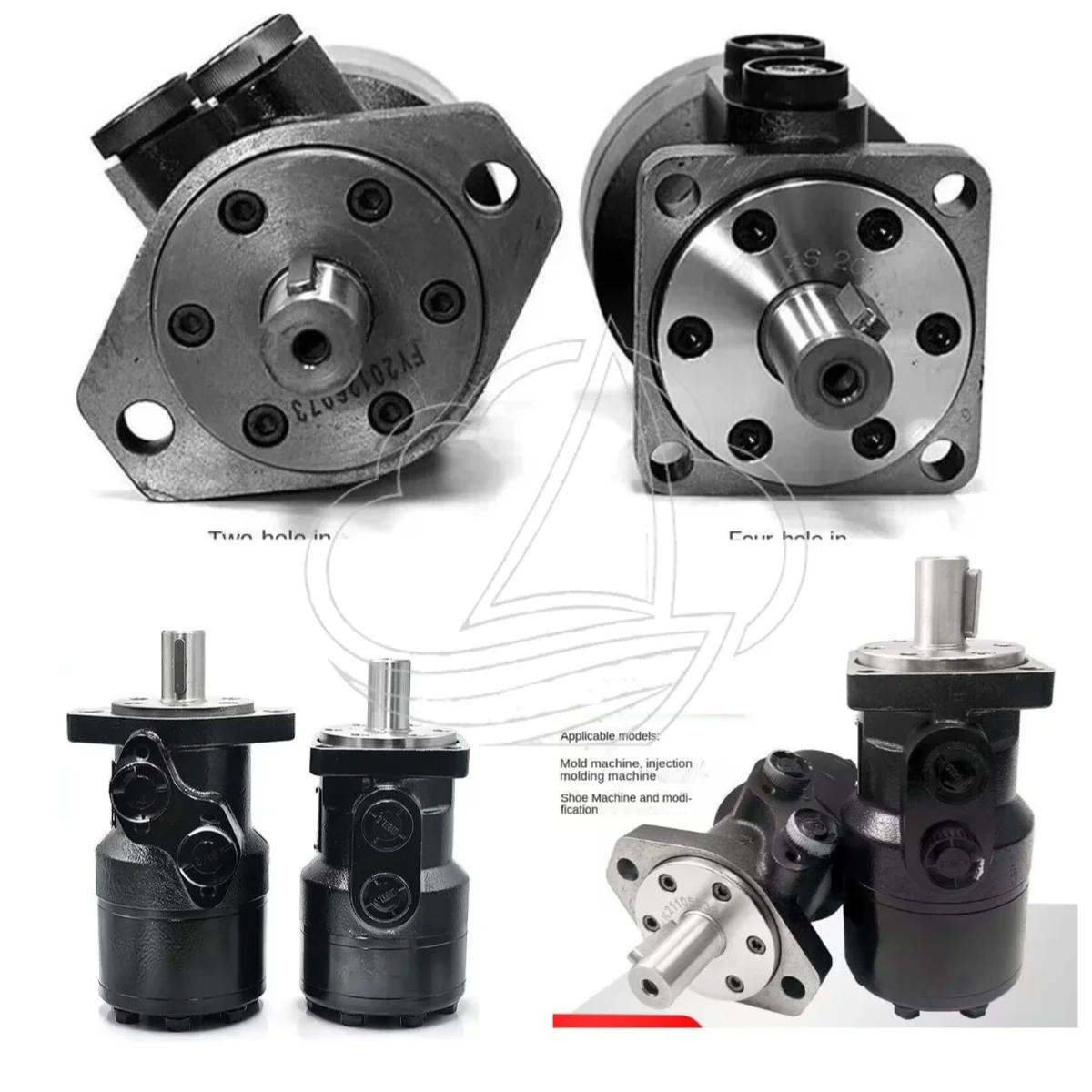Injection Molding Power Component BMR Series Cycloidal Hydraulic Motor 50-160 Strong Torque Output