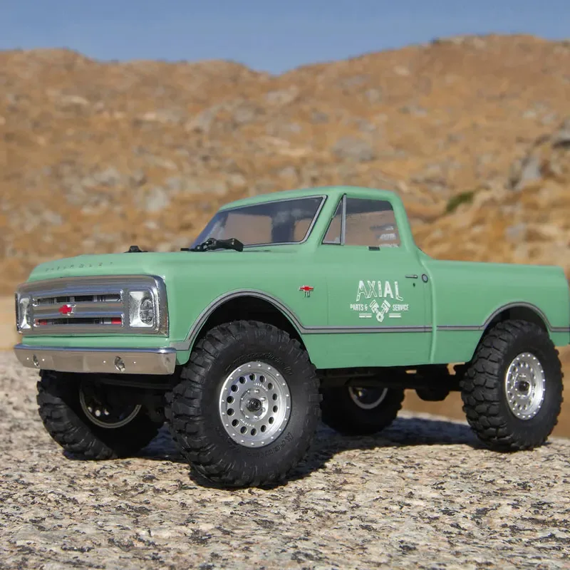 Symulacja pełnowymiarowa Axial SCX24 1/24 1967 C10 Ford pickup RTR napęd na cztery koła zdalnie sterowany wspinaczka terenowa prezent