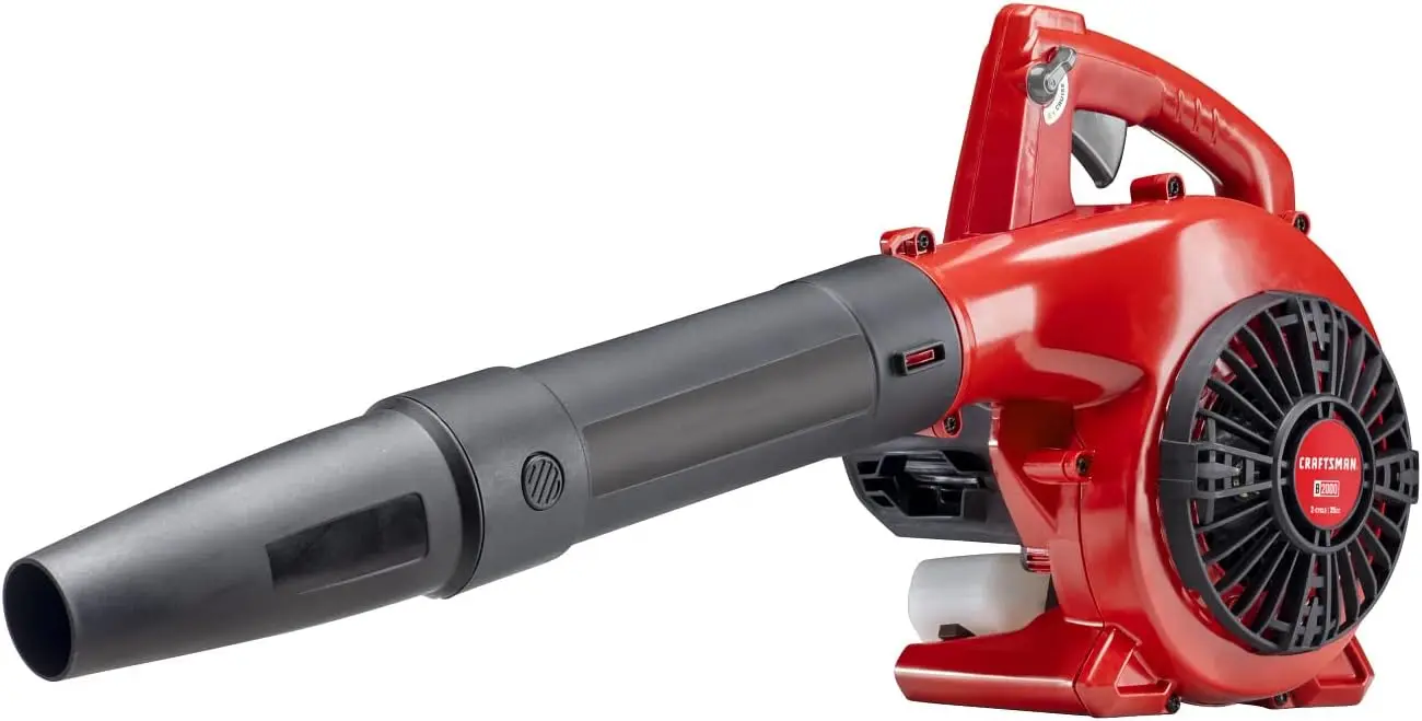 

Gas Powered Leaf Blower, Handheld Gas Blower, 200MPH, 25cc, 2-Cycle (B210)
