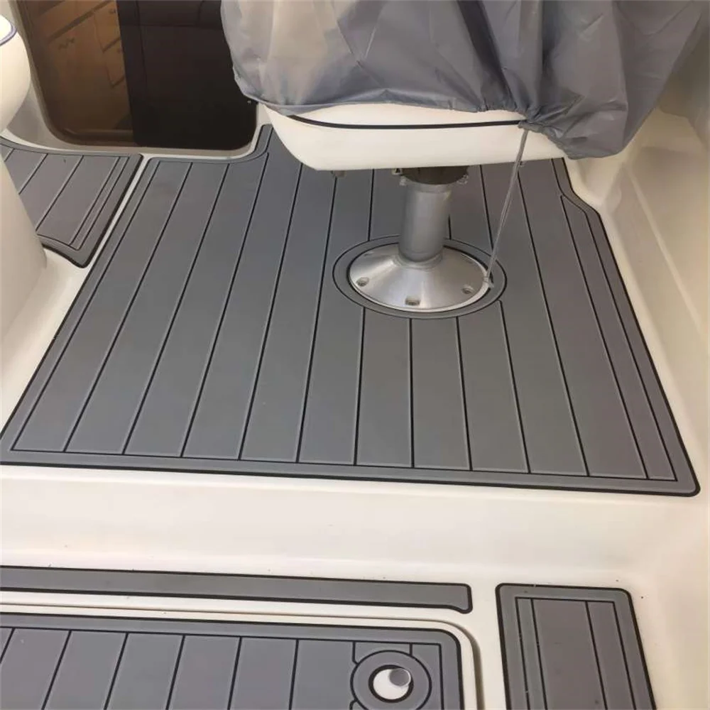 1999 Bayliner 2855 Swim Platform Cockpit Boat EVA Foam Teak Deck Floor Pad Mat SeaDek MarineMat Gatorstep Style Self Adhesive