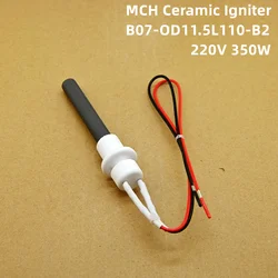 Ceramic Igniter 220V 350W 110V 300W wood chip particle oven ignition rod, biofuel heater kitchen oven accessories