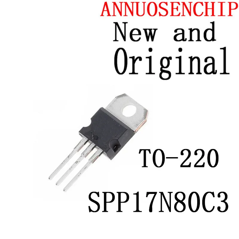 5PCS New And Original TO-220 SPP17N80 TO220 17N80 17N80C3 SPP17N80C3