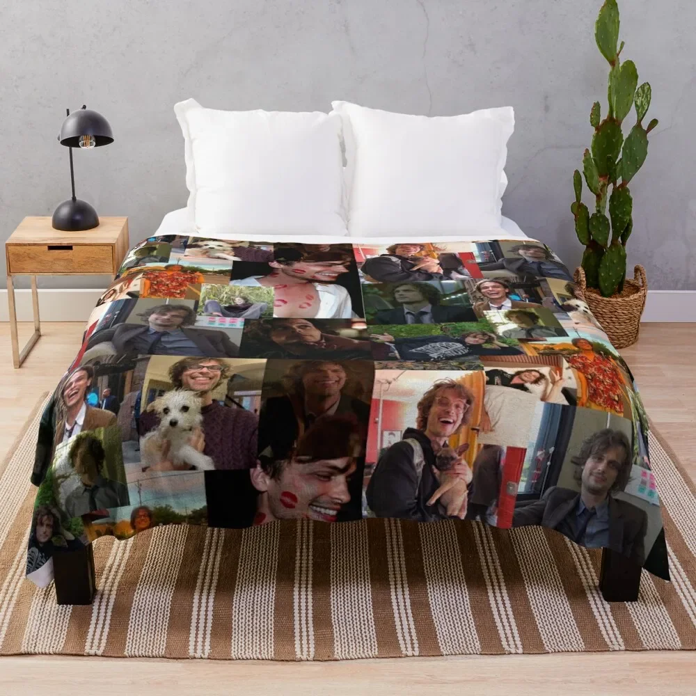 

Mathew Grey Gubler Throw Blanket Luxury Brand warm for winter For Baby Flannels Blankets