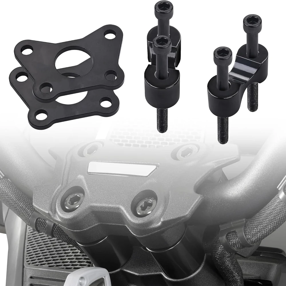 

Handlerbar Riser for The Can-Am Spyder F3 (All Years) & RT (2020+) Aluminum Handle Bar Riser Kit for Can-Am RT/F3 Accessories