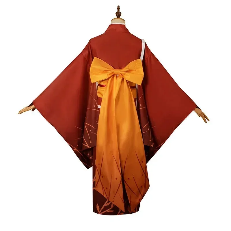 Anime Bungo Stray Dogs Izumi Kyouka Kimono Cosplay Costume with Headwear for Halloween Izumi Kyouka