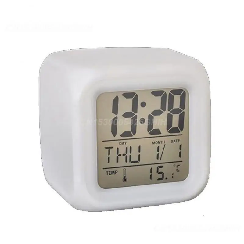 Alarm Clock Intelligent Display Safe And Practical Minimalist Convenient Device Led Clock Accurate Timing Simple Design