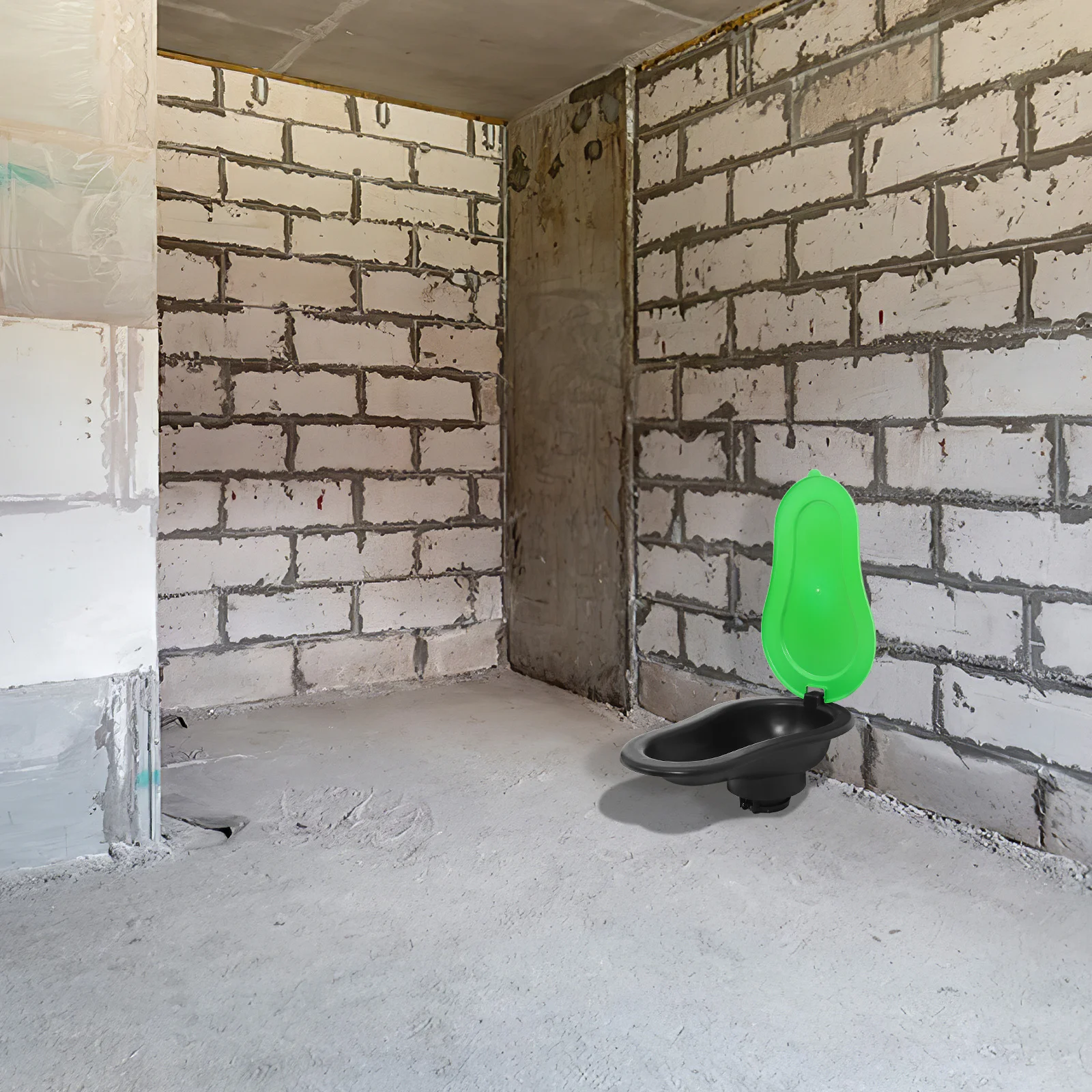 

Portable Temporary Toilet Pan For Camping Renovation Emergency Use Adult Bed Urinal Spill Proof Large Plastic Urine Bucket For