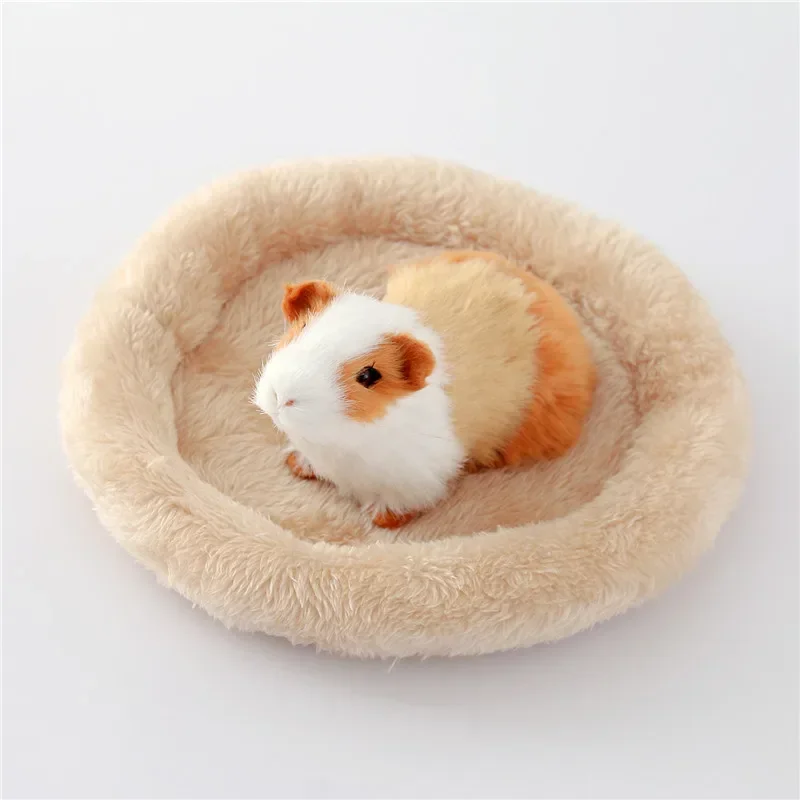 Hamster Nest Mat Small Pet Nest Arctic Velvet Warm Cotton Nest Pad Hamster Hedgehog Dragon Cat Rabbit Pet Mat Guinea Pig Cage