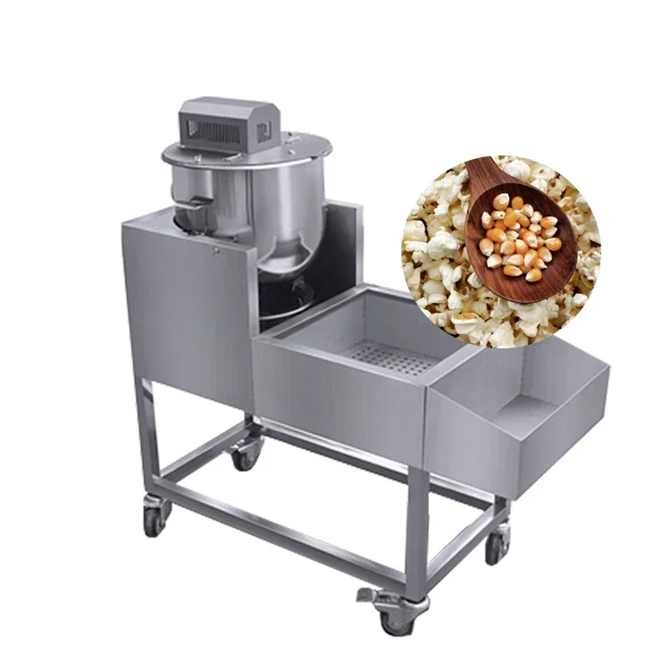 Caramel popcorn cooker snack machines popcorn making gas popcorn machine