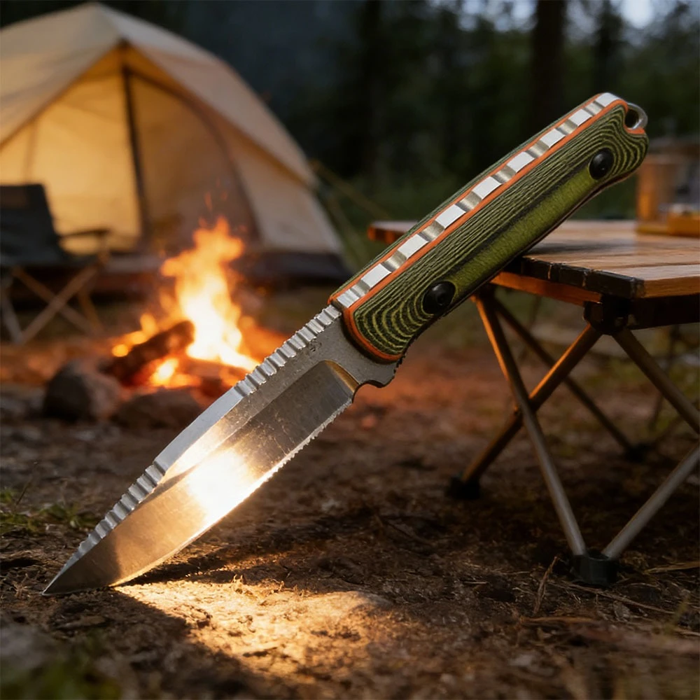 BM 15017 Hidden Canyon Multifunctional Fixed Knife EDC Equipment Jungle Adventure Fishing Picnic Parcel Unboxing Rope Cutting