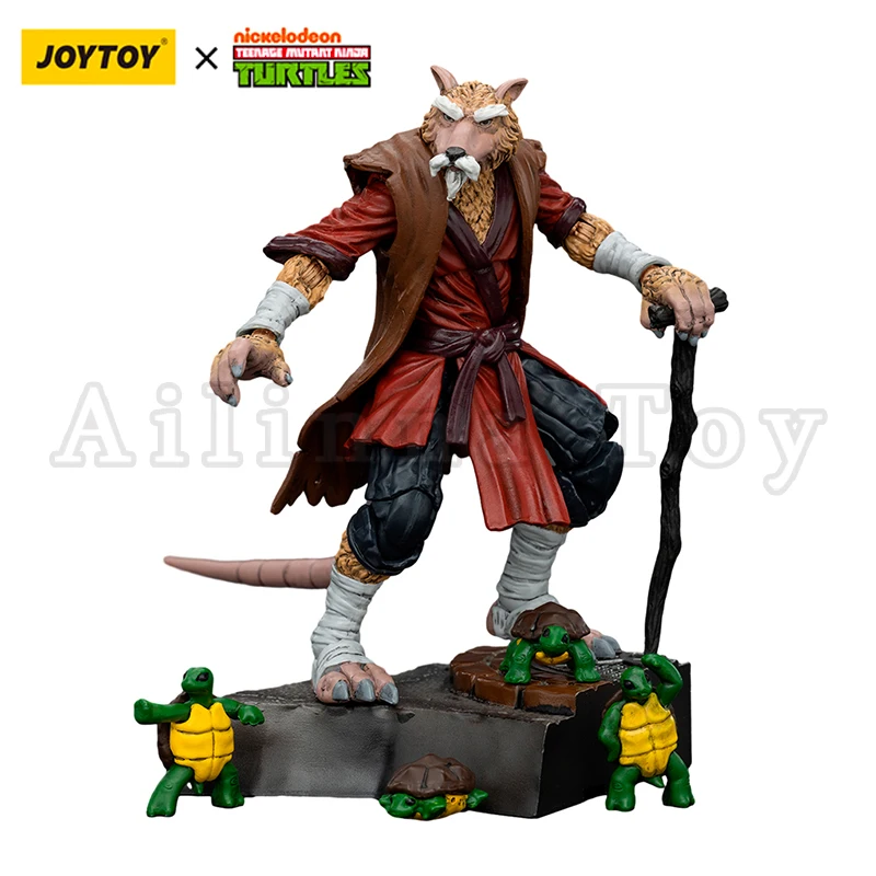 [PRE-ORDER]JOYTOY 1/18 figurka żółwie Splinter April O'Neil zabawka anime