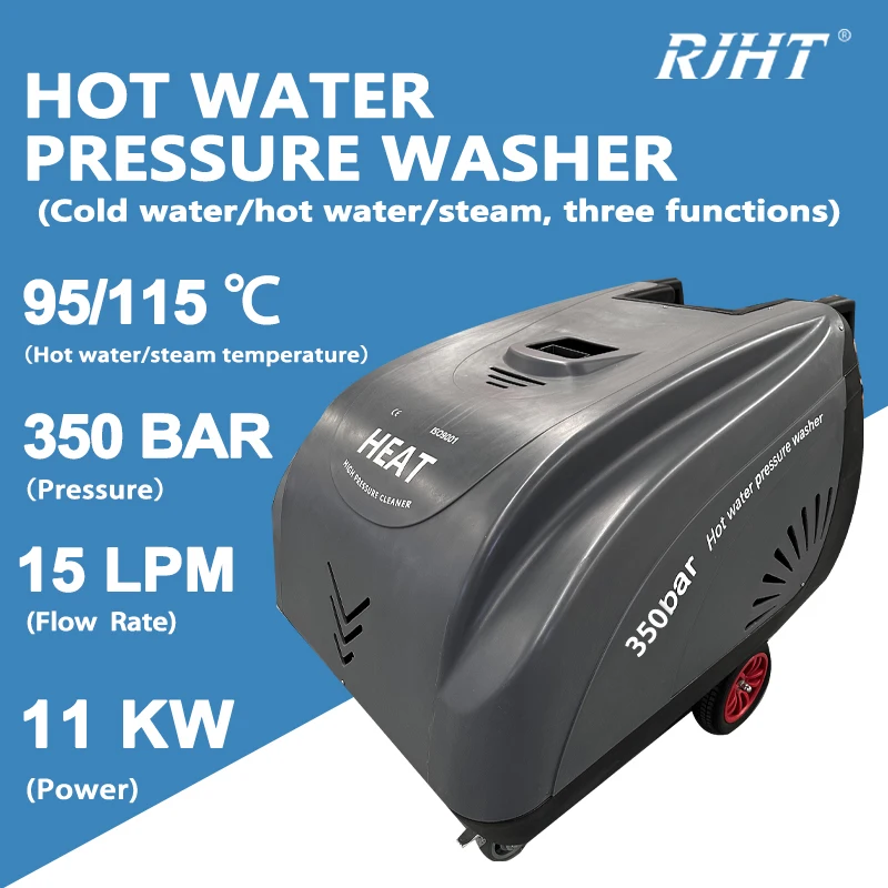 New High Temperature And High Pressure Hot Water Cleaning 15L/5076psi Electric Drive Heavy Oil Removal Farm Sterilization