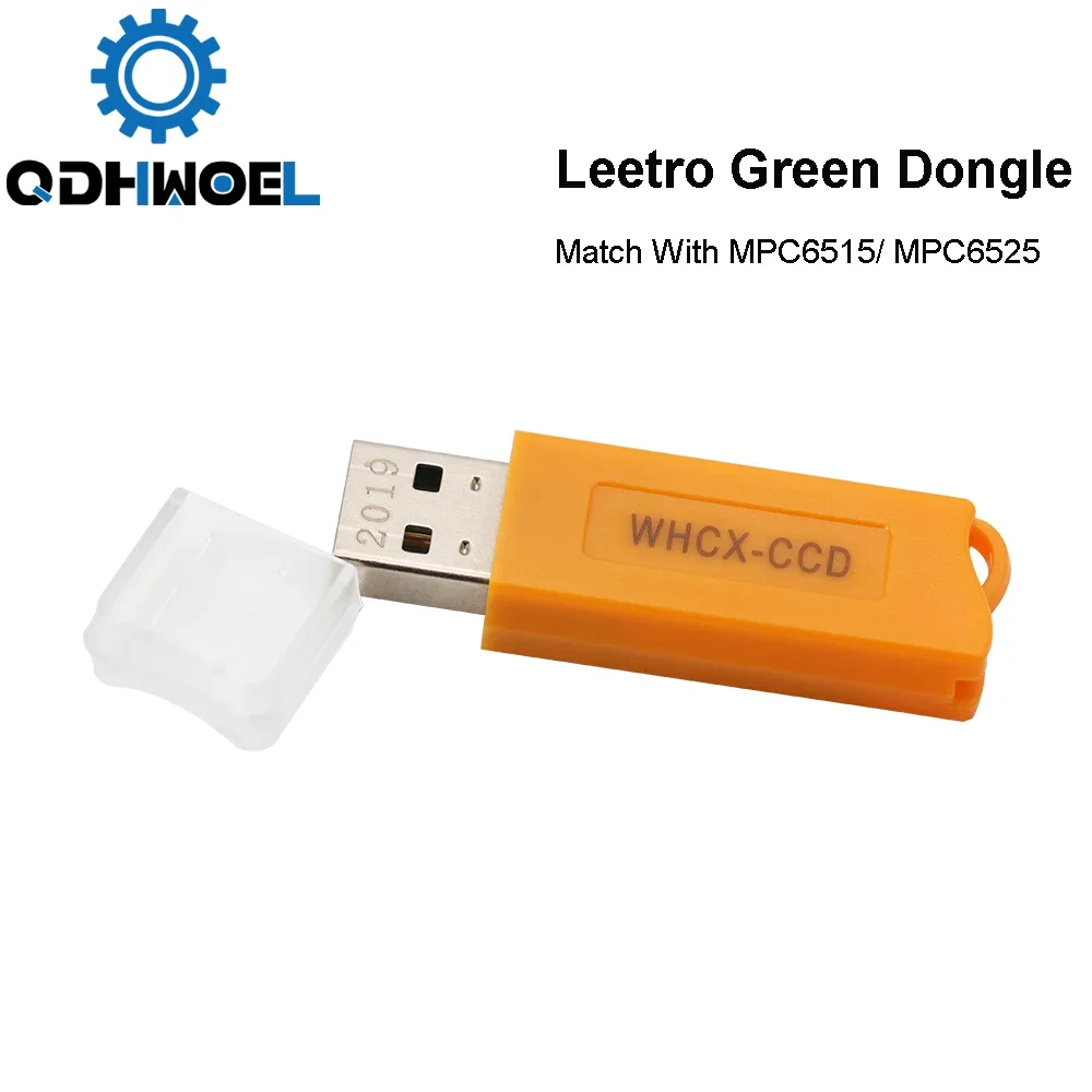 QDHWOEL Leetro وحدة تحكم بالليزر الأصفر USB دونغل لوحدة تحكم ليزر Co2 MPC6515 MPC6525 MPC6525A مفتاح القطع بالليزر 5.3 #6