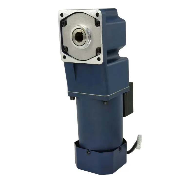 

High Efficiency Small Mini Micro 90mm 120watt AC Gear Motor Spiral Bevel Right Angle Reduction Gearmotor