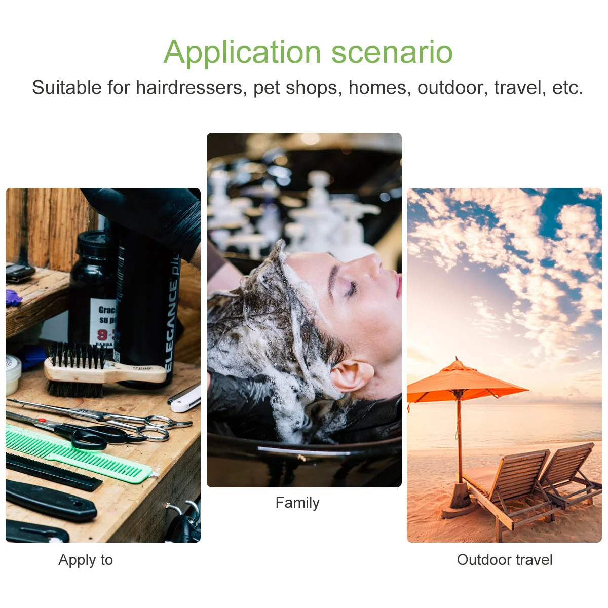 Картина 7: 4 шт., бутылки для краски для волос, 500 мл, многоразовые контейнеры с заостренным кончиком для окрашивания волос, шампунь-кондиционер, салон, бытовой