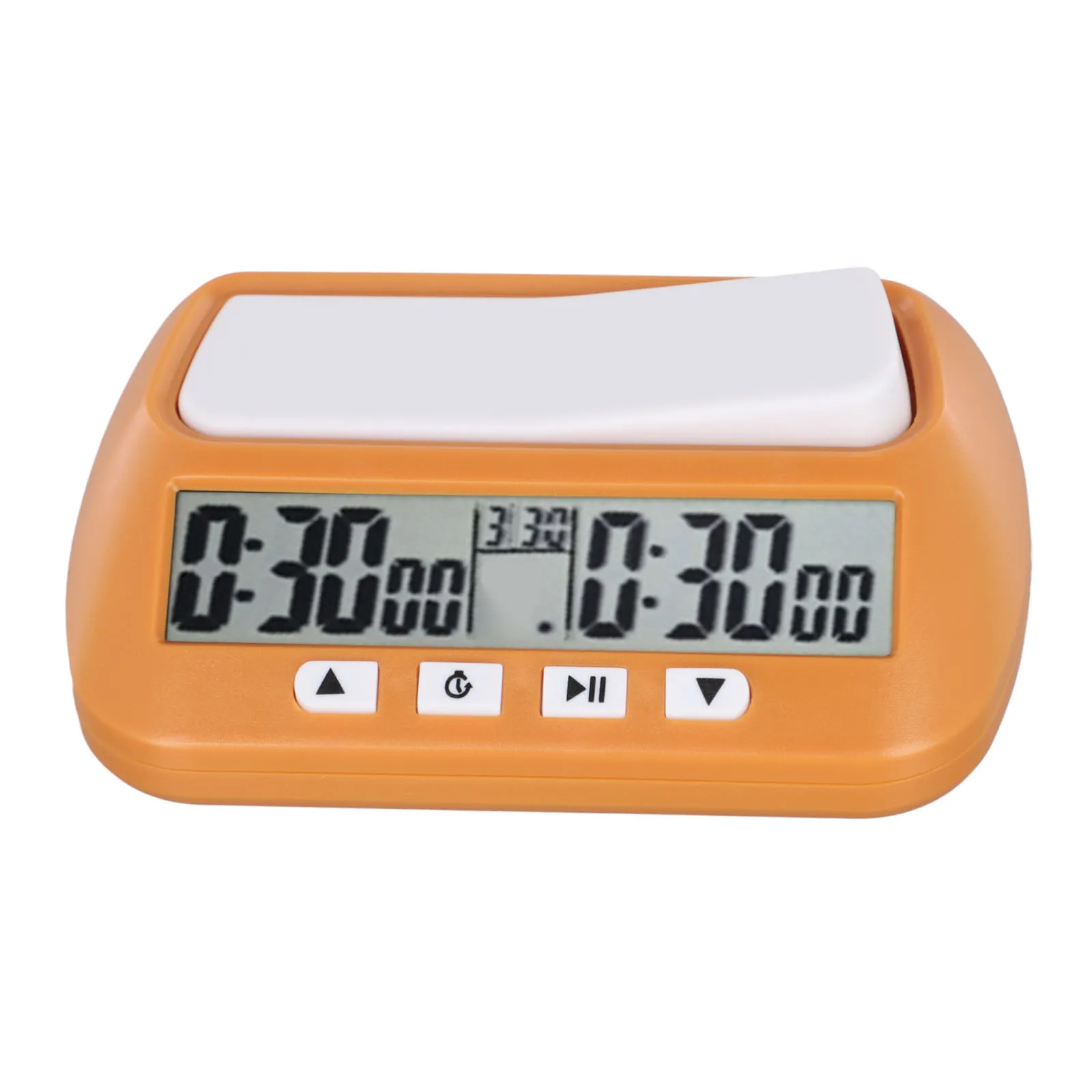 Chess Clock Chess Timer Multipurpose ABS Plastic Bonus Modes Energy Saving Design Flexible Large Pressing Feel 3-in-1