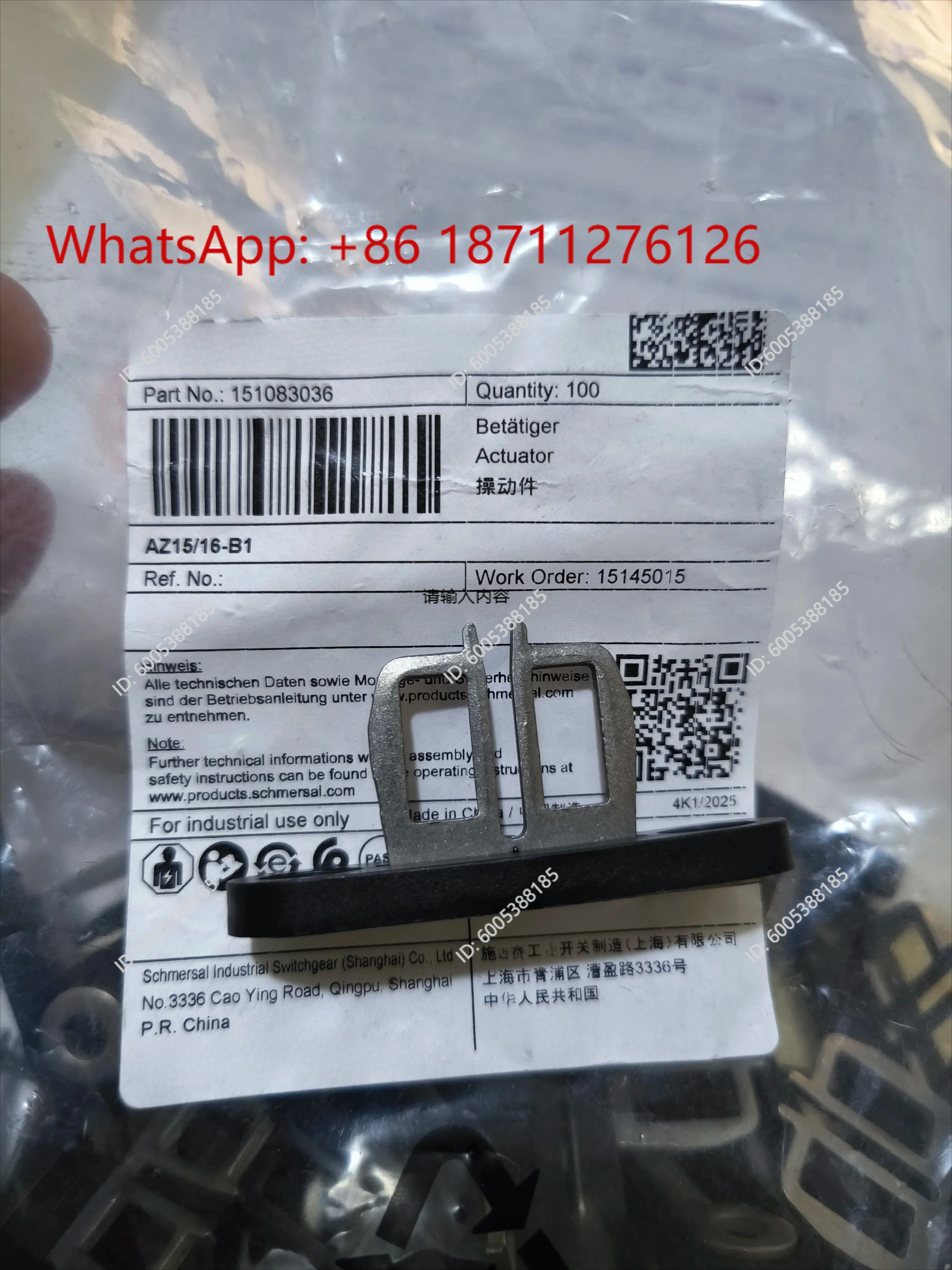 AZ 15/16-B1 latch actuators are brand new and original in stock.