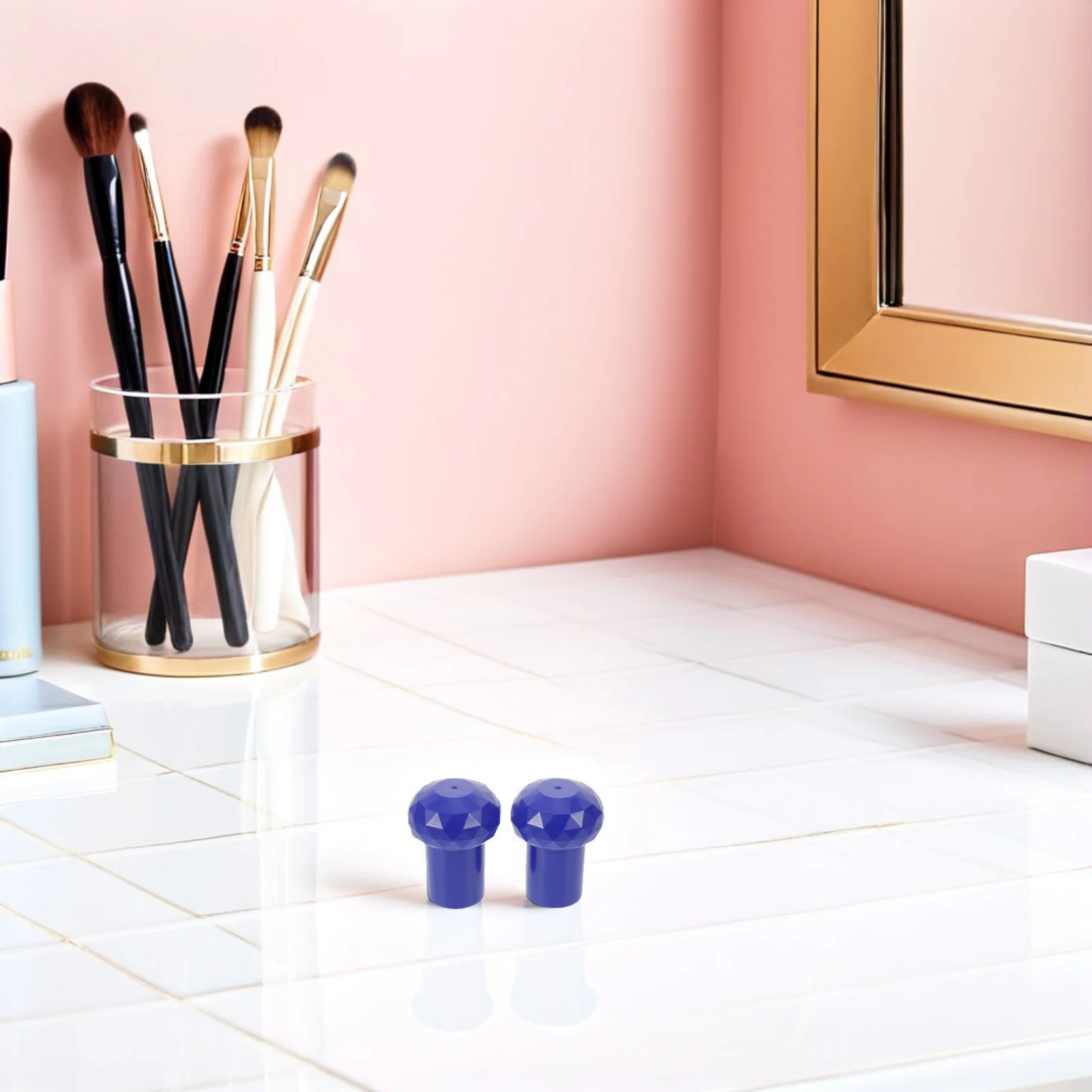 

2Pcs Perfume Bottle Cap Pressing Tool - Round Plastic Seal Screw Cap Installer for 13-20 Teeth Refillable Spray Bottles Quick