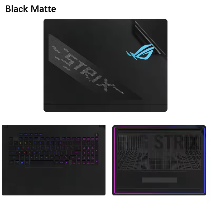 노트북 스킨 부착 예시 1