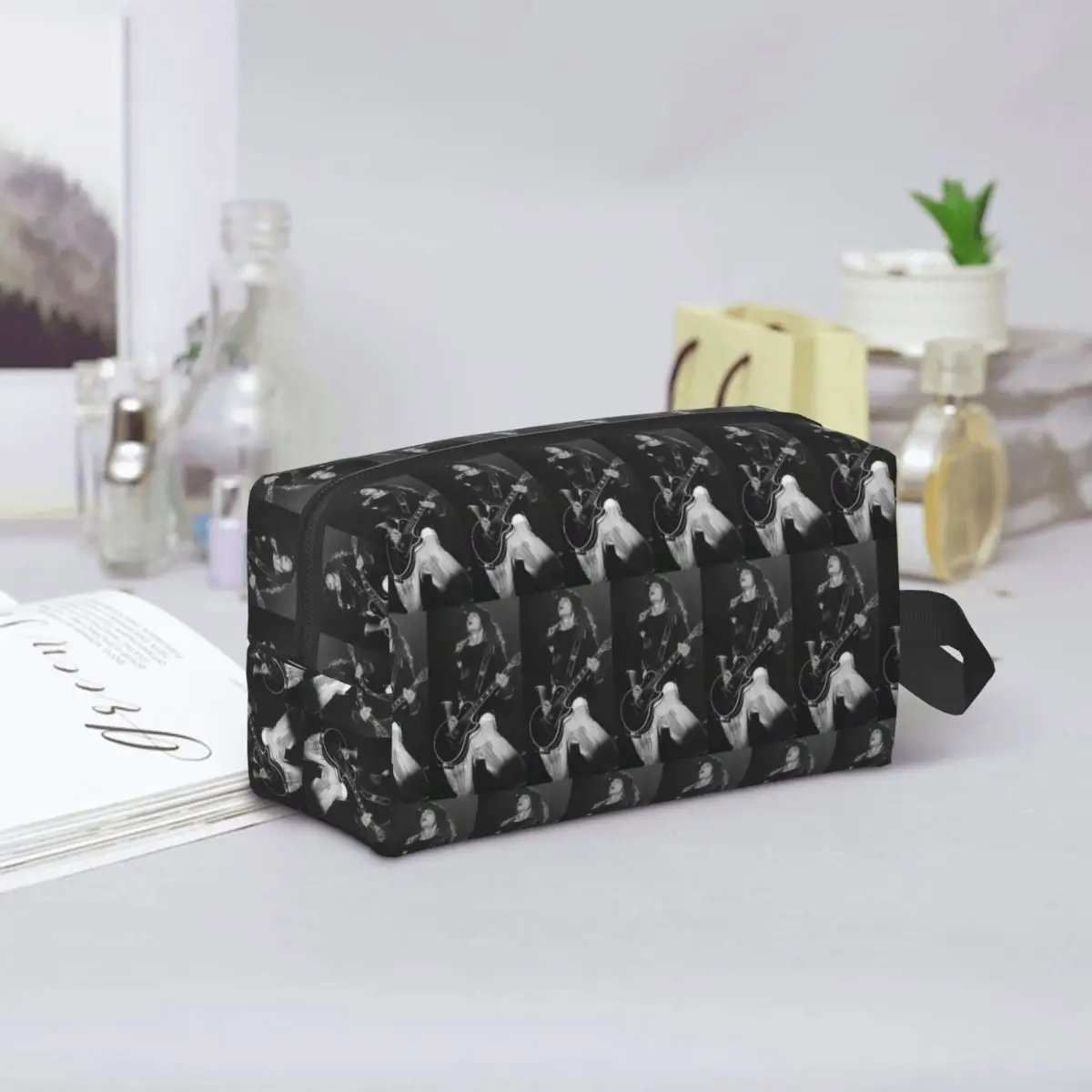 Tokio Hotel Tom Kaulitz Music Band Pencil Case for Students Pen Box Pencil Bag Stationery Supplies Women Organizer Pouch