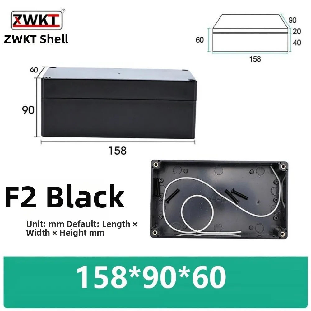 Waterproof Outdoor Junction Box Plastic Transparent Electronic Instrument Housing Case 10 Styles Electrical Project Boxes