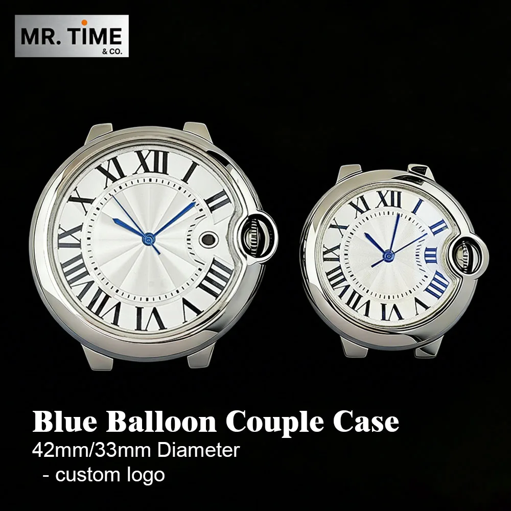 Blue Balloon Fashion Couple Watch Case NH05 Ladies' Watch Miyota8215 Men's Case Custom Logo Dial Automatic Mechanical Movement