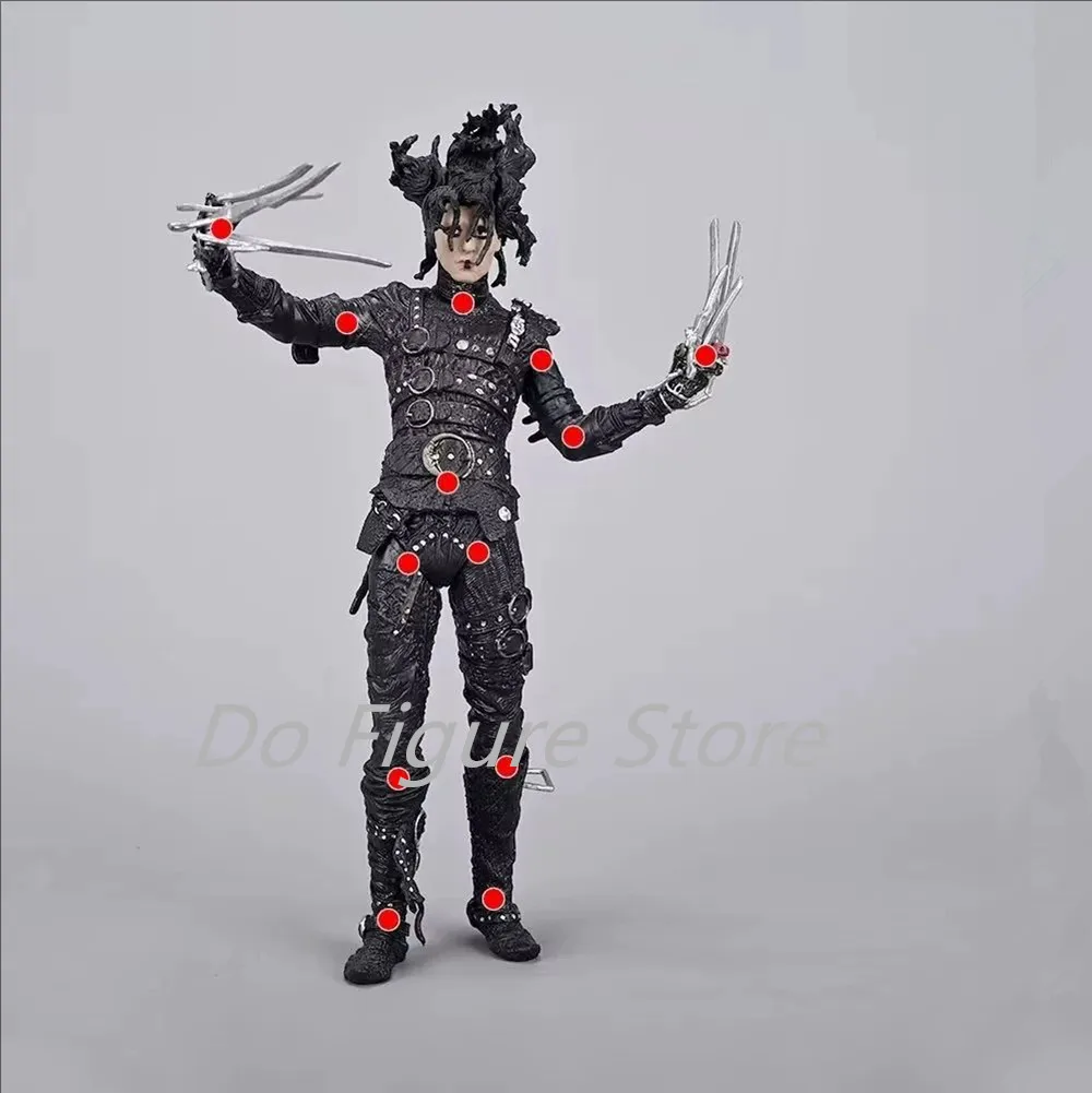 18cm Edward Scissorhands Johnny Depp PVC Figure Model Toy Game Statue Collect Decor