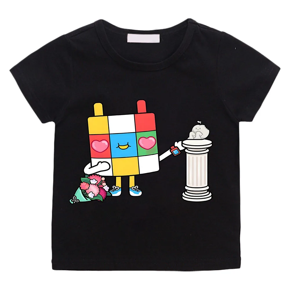 Hot Game Toca Life World Print Cartoon Kids T-Shirts Cute Funny Girls Clothes Baby Boys Cotton Short Sleeve T Shirt Children Top