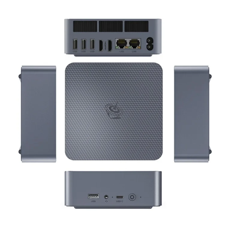 Beelink EQi12-LP Intel Core I5-12450H Professional Office Mini PC Dual 1000M WiFi6 MSC2.0 نظام تبريد ممتاز مدمج PSU