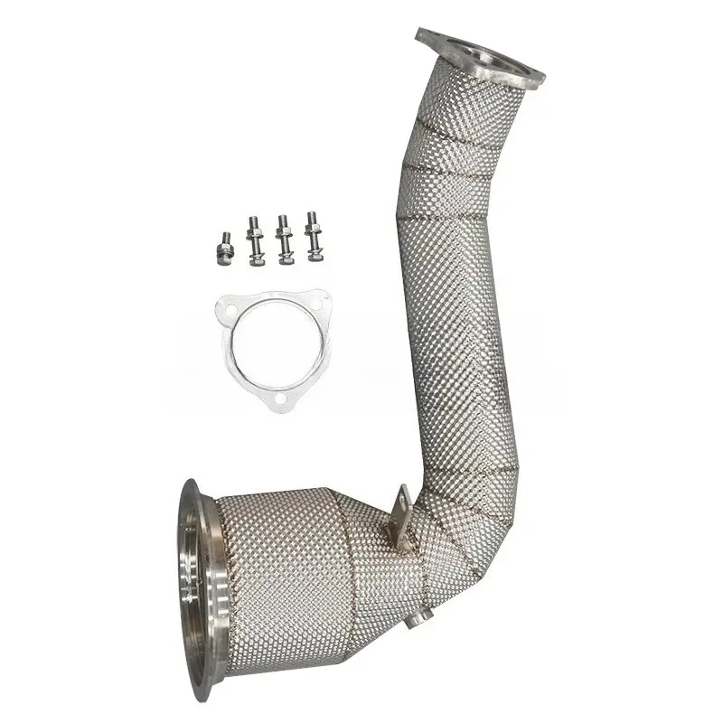 

Printed SS304 Catted Downpipe for Panamera 971.1 3.0T Exhaust Pipe