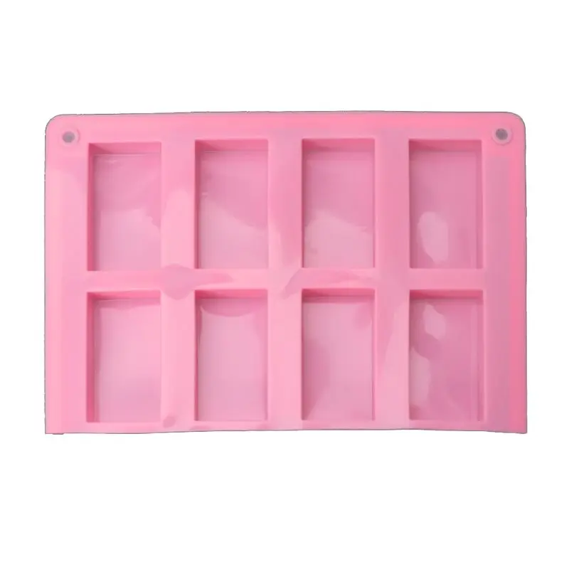 8 Cavities Cuboid Decoration Silicone Mold Resin Mold for DIY Craft Jewelry Tool