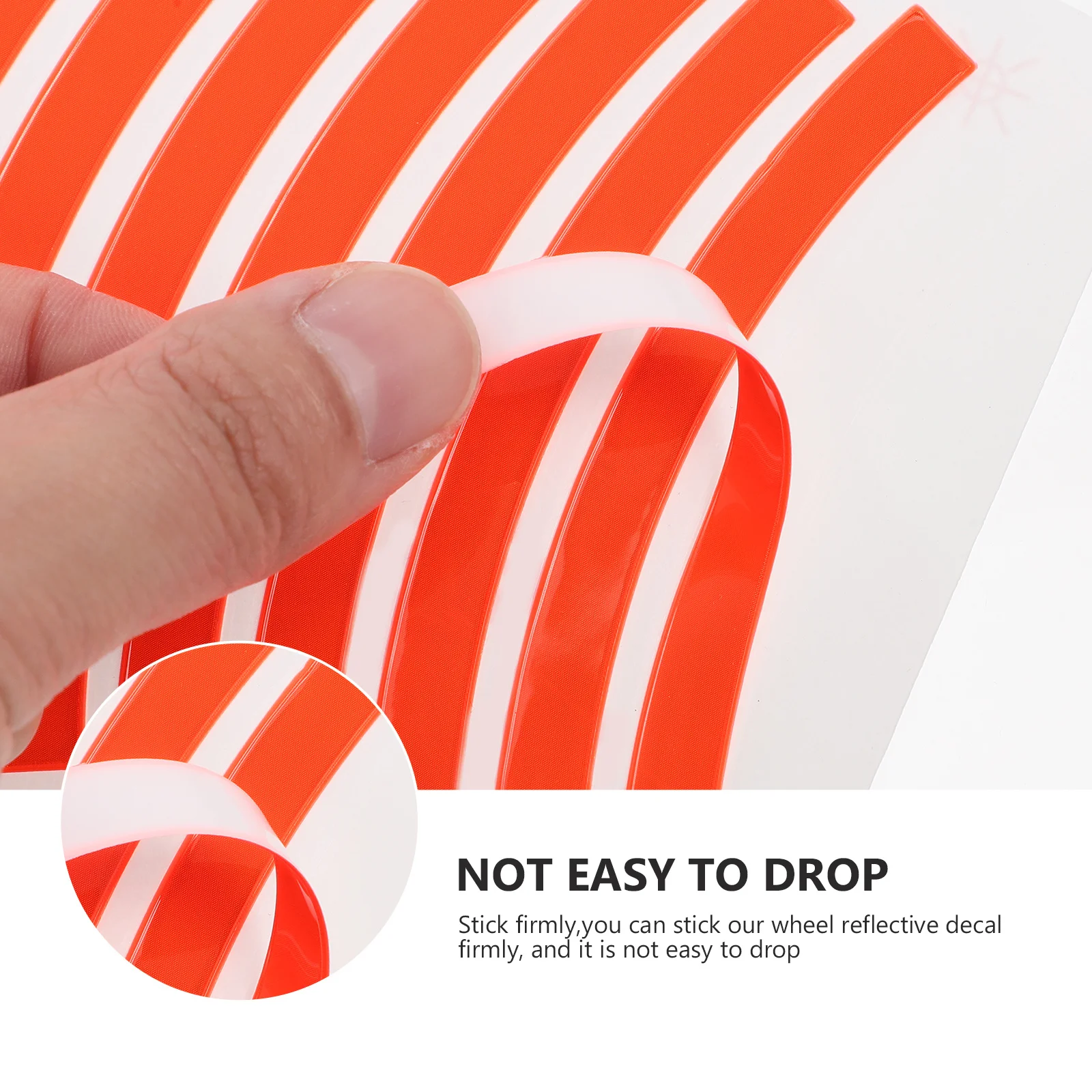 

Balance Bike Rim Reflector Waterproof Wheel Body Decal For Night Riding Safety Kids Bike Reflective Sticker Camping Hiking