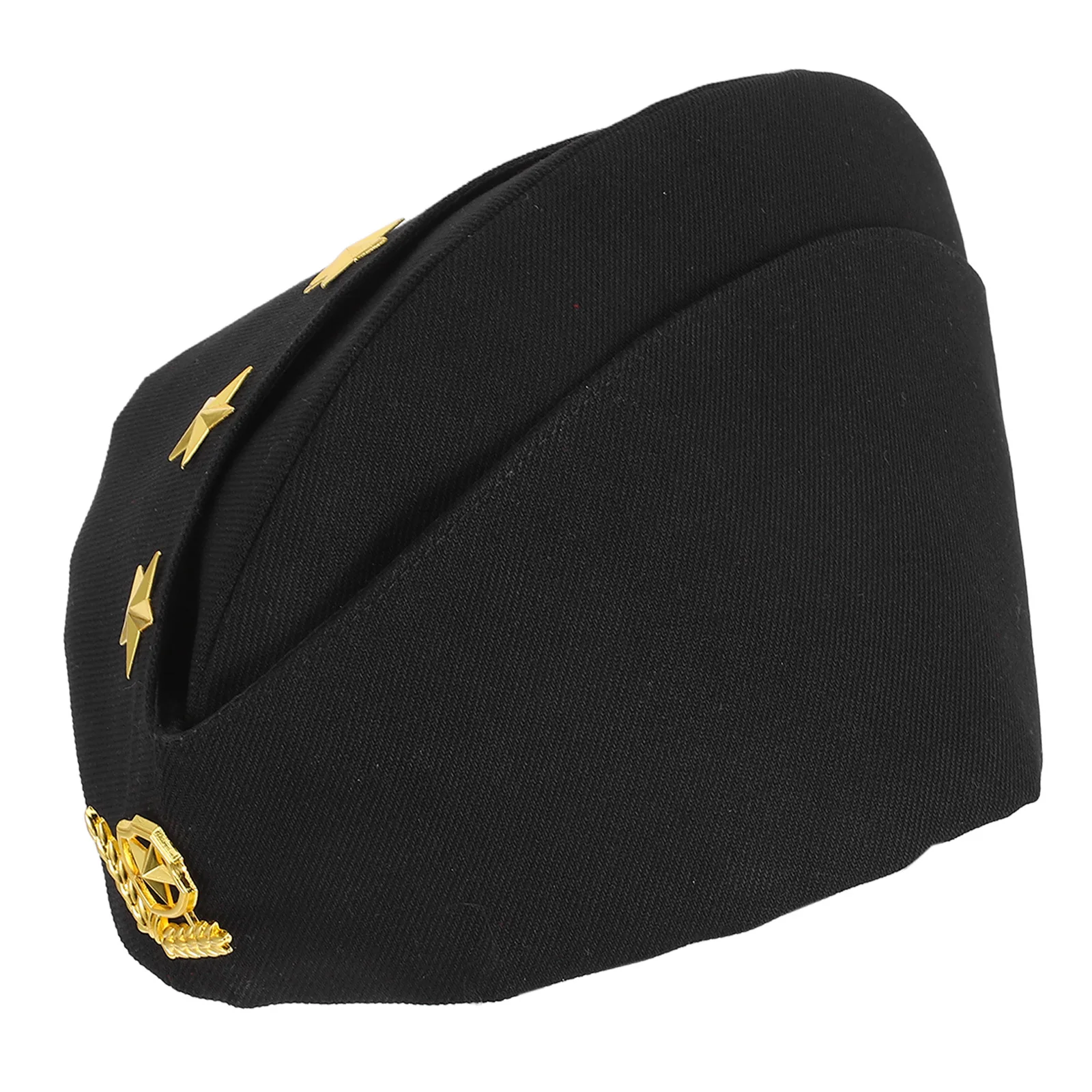 La taglia del soldato russo si adatta a tutte le feste, cosplay, spettacolo di danza, costume, cappello da capitano, cappello da capitano, cappelli da marinaio