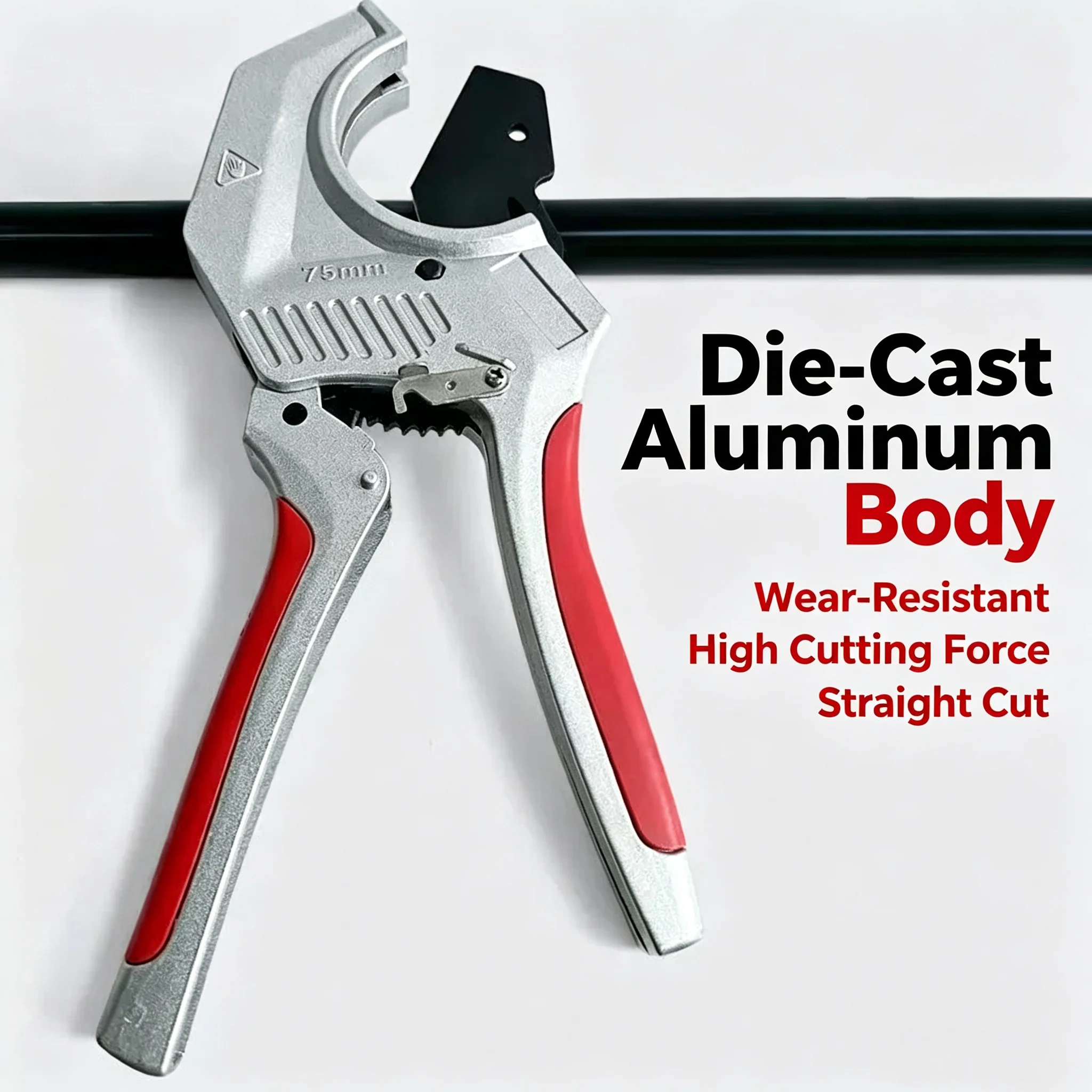 32 42 63 75mm Ratchet Pipe Cut - огляд і ціна Pipe Cutter Ratchet